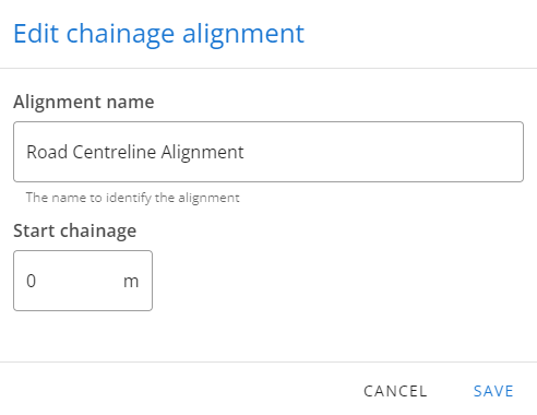 Edit alignment