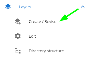 Finding the create/revise button