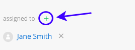 Adding an assignee