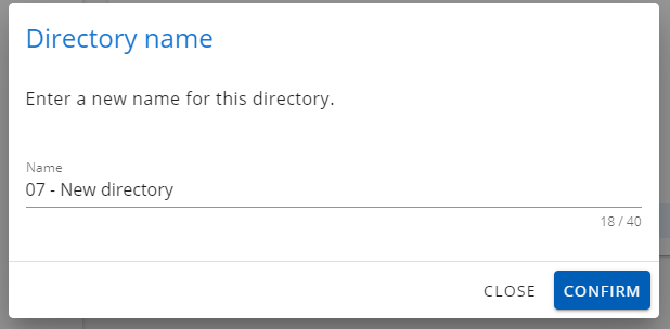 rename directory dialog