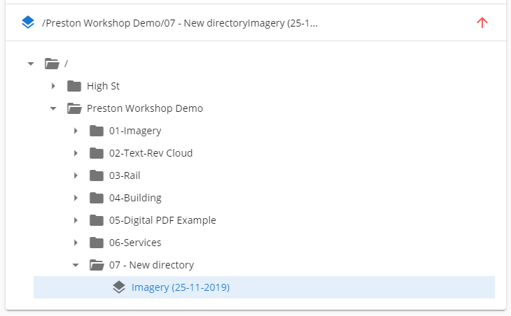 selected layer to unassign